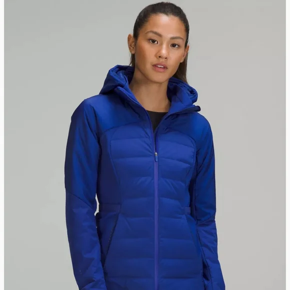 Lululemon Down For It All Jacket 4 PSYH Blue Nwt - Picture 10 of 10